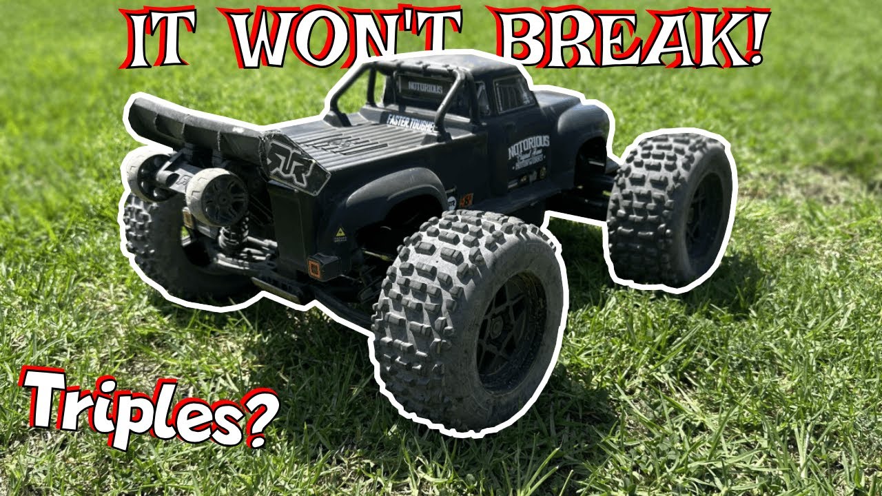 My FAVORITE Stunt Truck! - Arrma Notorious 6s V6 Brutality