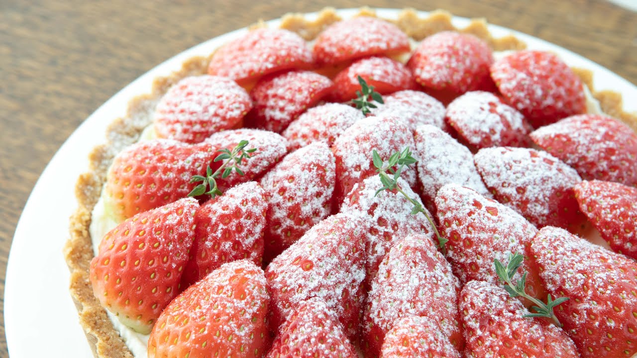 No Oven Strawberry Tart | 노오븐 딸기타르트 만들기 성공 레시피 | No Bake Strawberry Cheese Pie | 달쿡 Dalcook