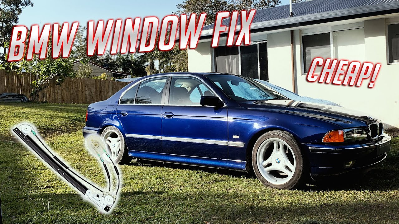 BMW E39 5 Series Rear Window Regulator Fix - Tech Tips