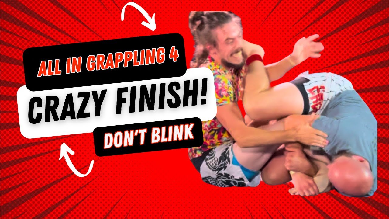 CRAZY Submission Finish at All In Grappling 4! Must-See Jiu Jitsu Showdown!