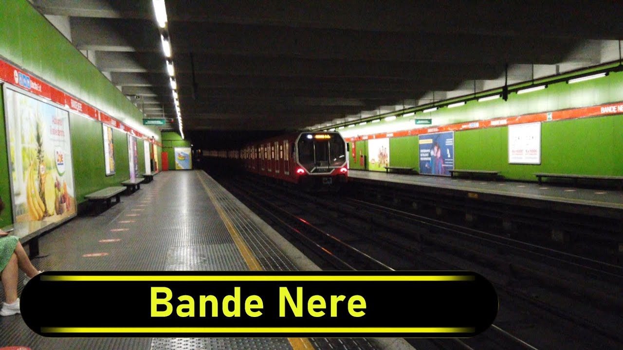 Metro Station Bande Nere - Milan 🇮🇹 - Walkthrough 🚶