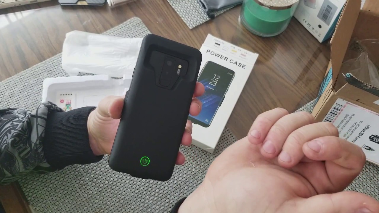 Galaxy S9 S8 A8 Plus Battery Case Tsmile 7000mAh Available on Amazon Prime! Unboxing /Thoughts!