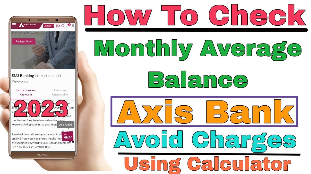 How to check Monthly Average balance in Axis Bank | Avoid MAB charges in Axis | Axis MAB 2023