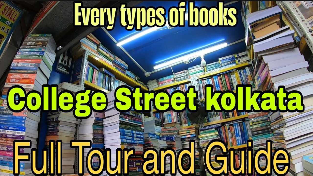 College Street kolkata | Book Market | All Types of Books 