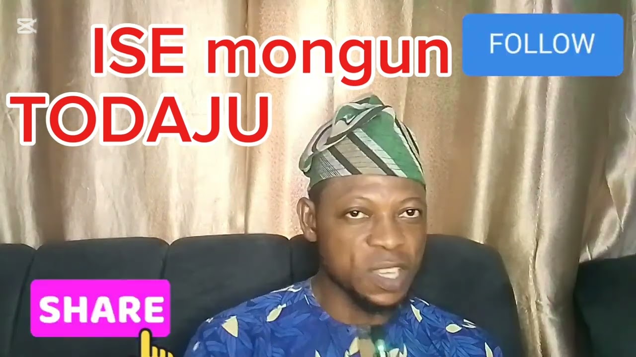 Ise mongun Toni agbara Tara toyeki gbogbo awa okunrin ni lara osesino abi okinse onisinon 