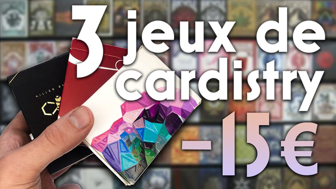 3 jeux de CARDISTRY à moins de 15 €