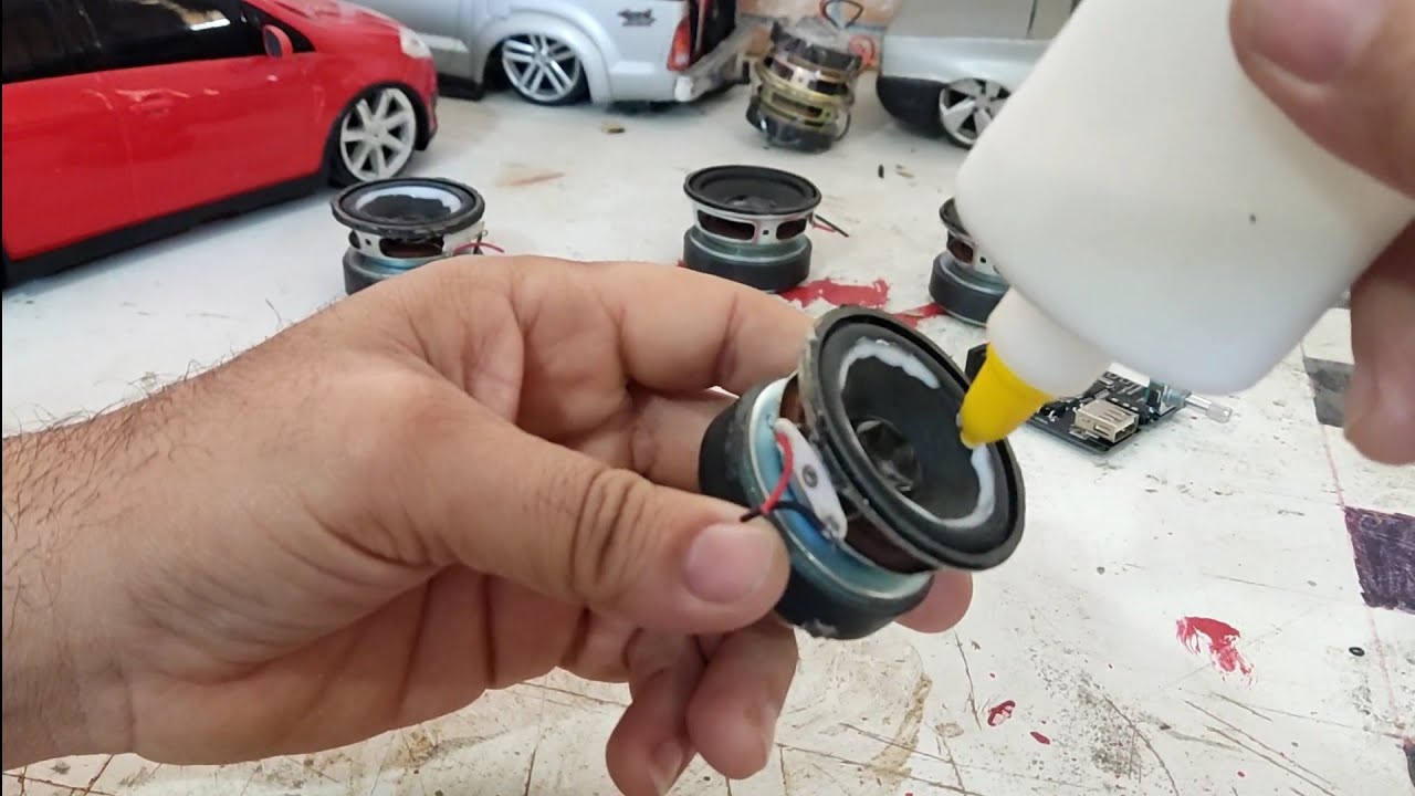 CONCERTO DE MINI AUTO FALANTE COLA BRANCA