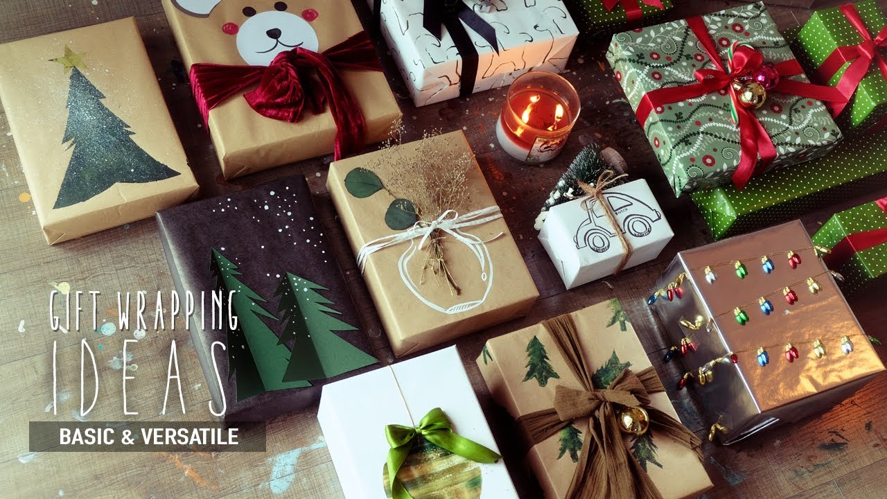 DIY EASY GIFT WRAPPING IDEAS + HACKS 2022 | Basic and Versatile