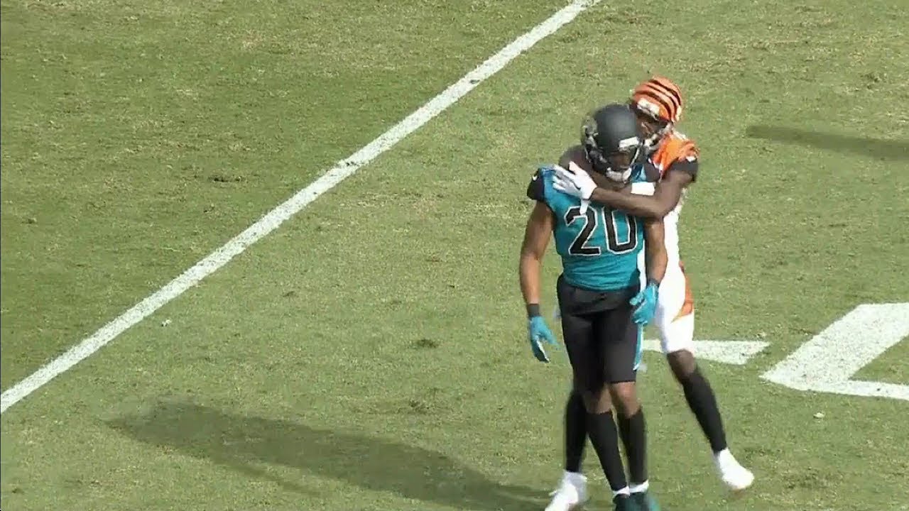AJ Green vs. Jalen Ramsey FIGHT With Punches Thrown | Bengals vs. Jags | NFL