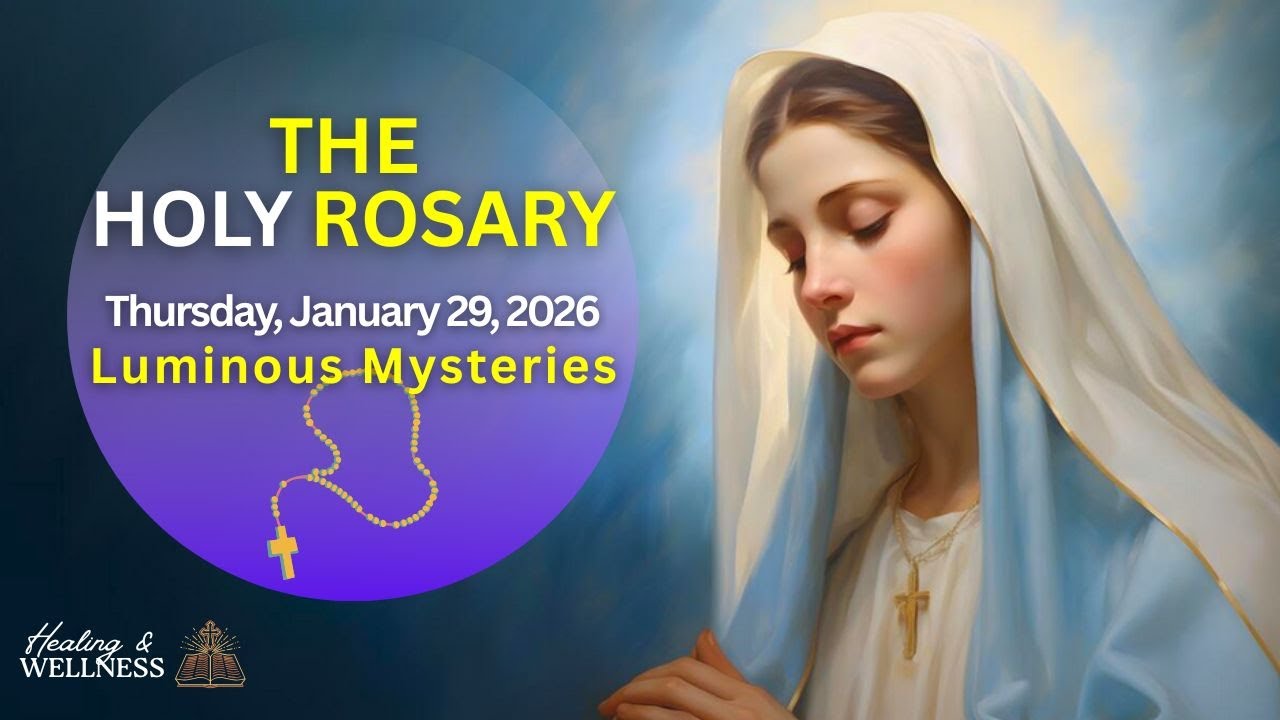 📿 Holy Rosary | Luminous Mysteries | Thursday, January 29, 2026