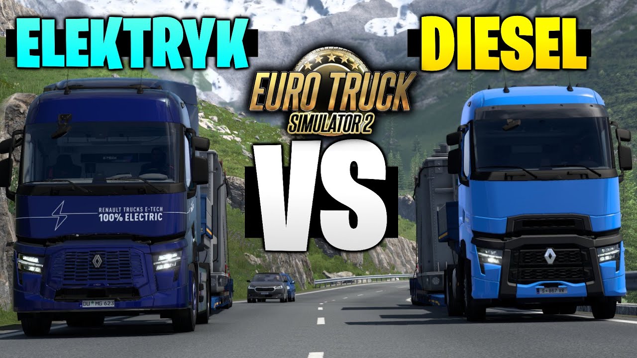 ЭЛЕКТРИКА лучше ДИЗЕЛЬНЫХ ГРУЗОВИКОВ в Euro Truck Simulator 2?