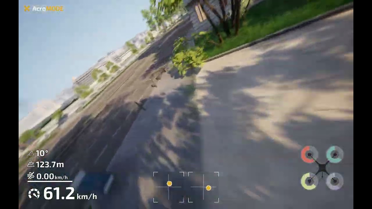 Flying in Paris. Tryp FPV simulator. ULTRA quality.