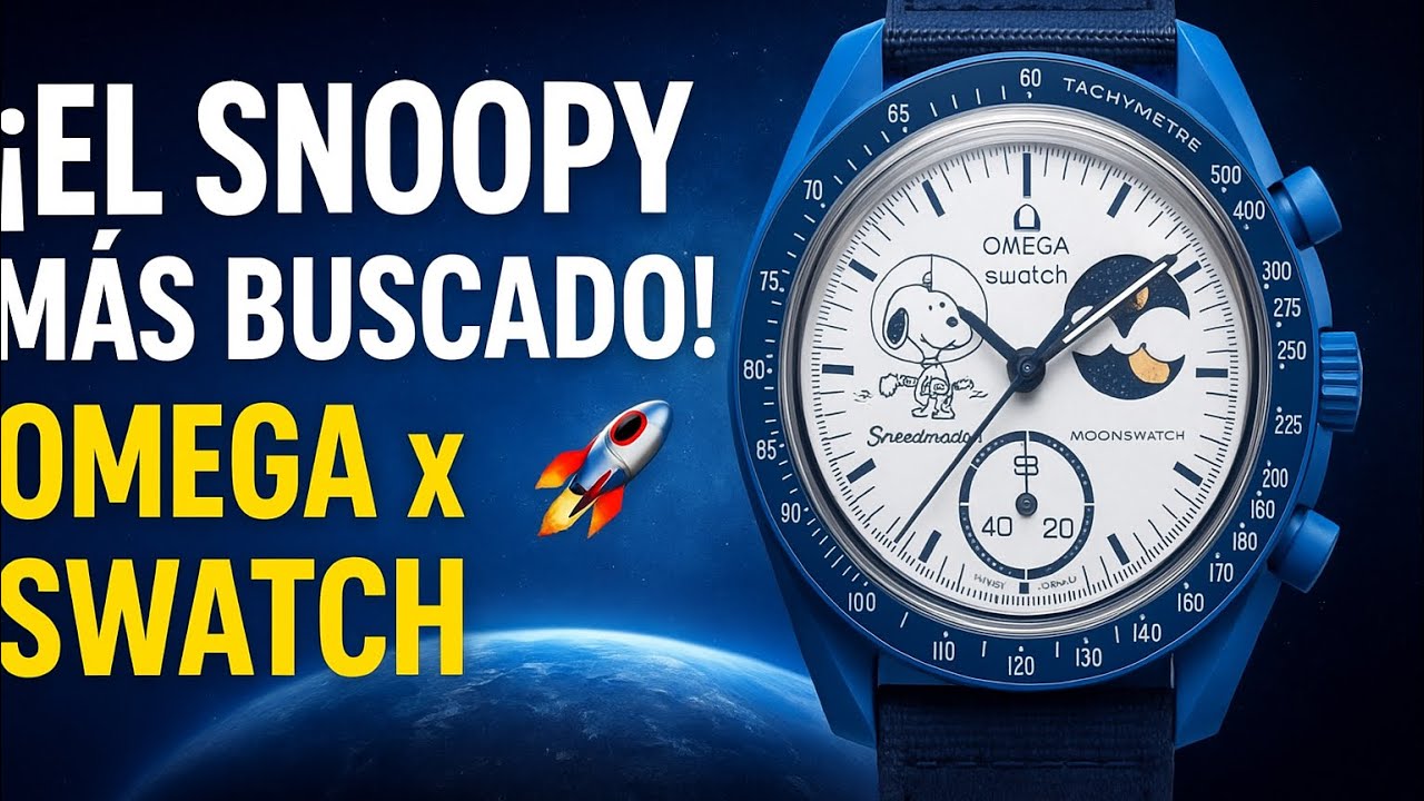 👉 “El reloj más buscado del año 😱 | Omega x Swatch Snoopy 🌍”