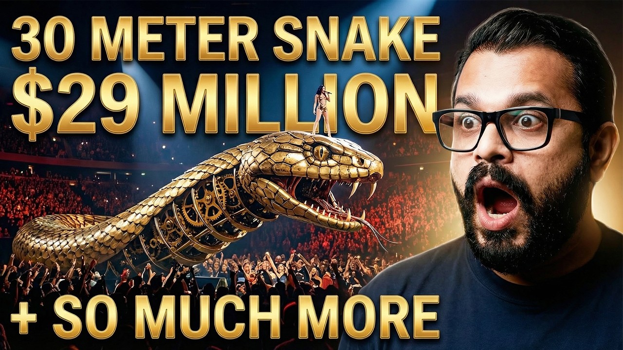 SHE RODE A 30-METER SNAKE IN FRONT OF 120,000 PEOPLE | Jolin Tsai's $29M Pleasure Tour BREAKDOWN