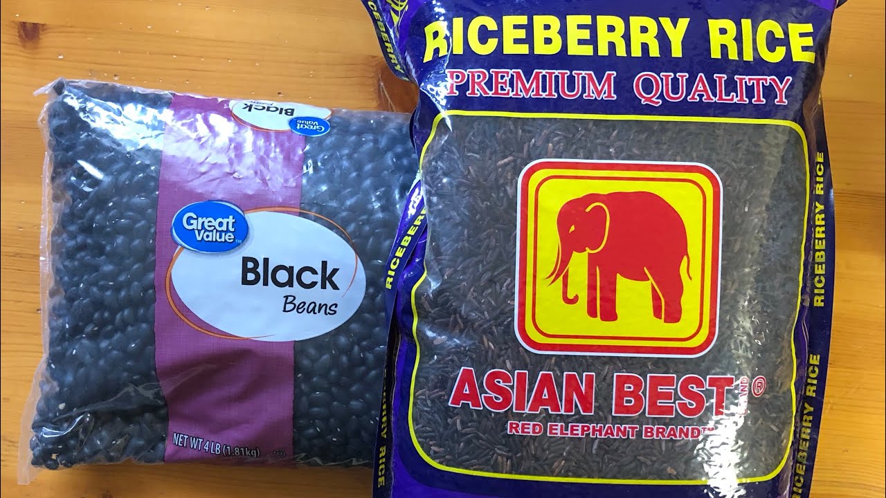 Black Beans & Black Rice