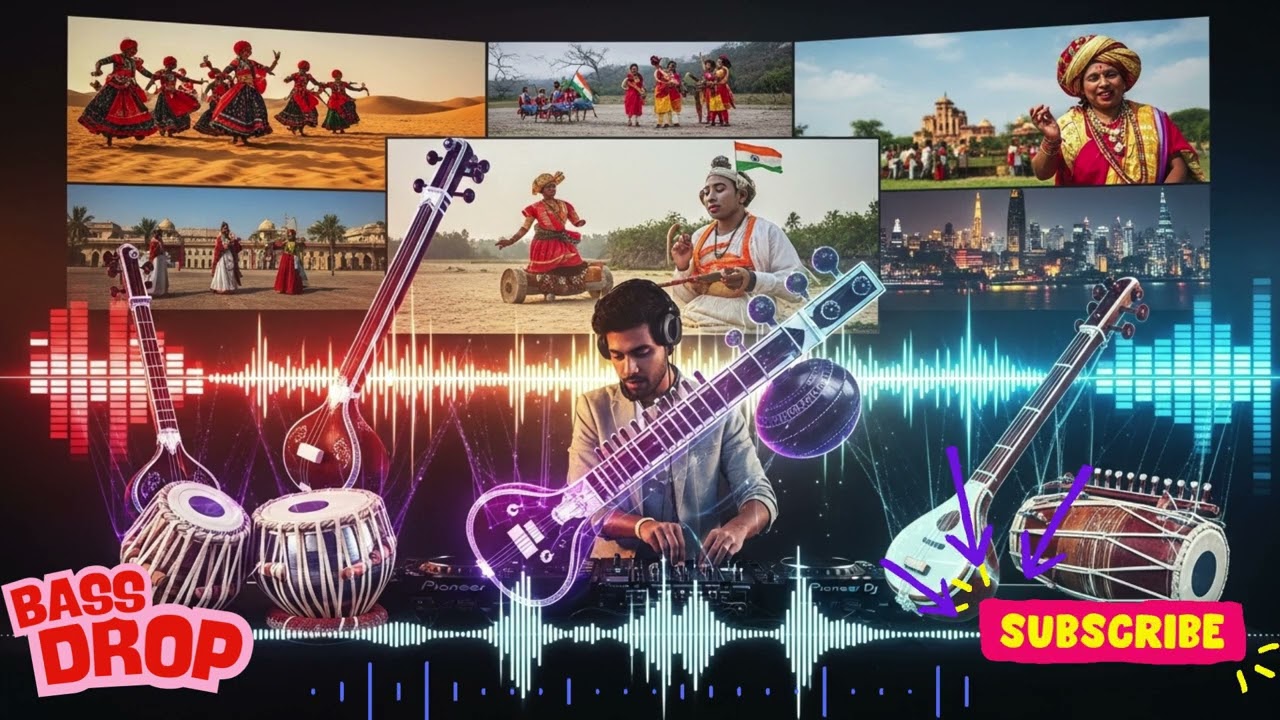 Hindi DJ Remix Night Mix | Desi EDM After Dark