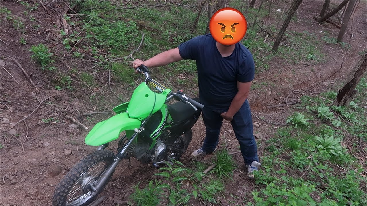 WE STOLE HIS PIT BIKE