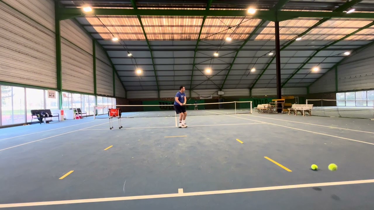 répétition sur le secteur retour avec mon joueur pour la formation DE ~ UC3B ~ Maxime TAIEB