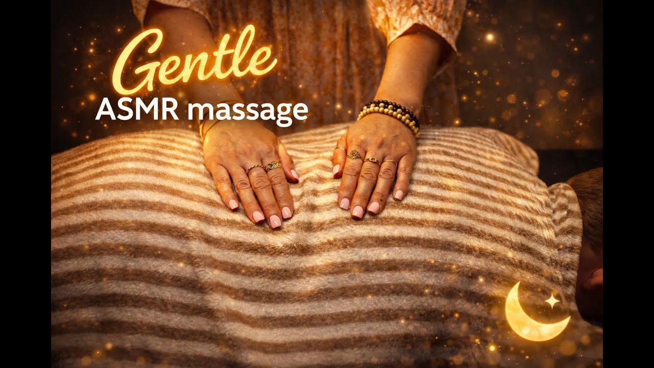 Soothing Energy Cleansing Massage ASMR 🌧️ For Deep Relaxation