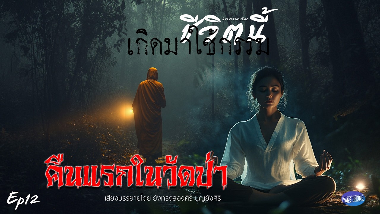 Ep12 นิยายธรรมะเรื่อง ชีวิตนี้เกิดมาใช้กรรม  ตอน คืนแรกในวัดป่า