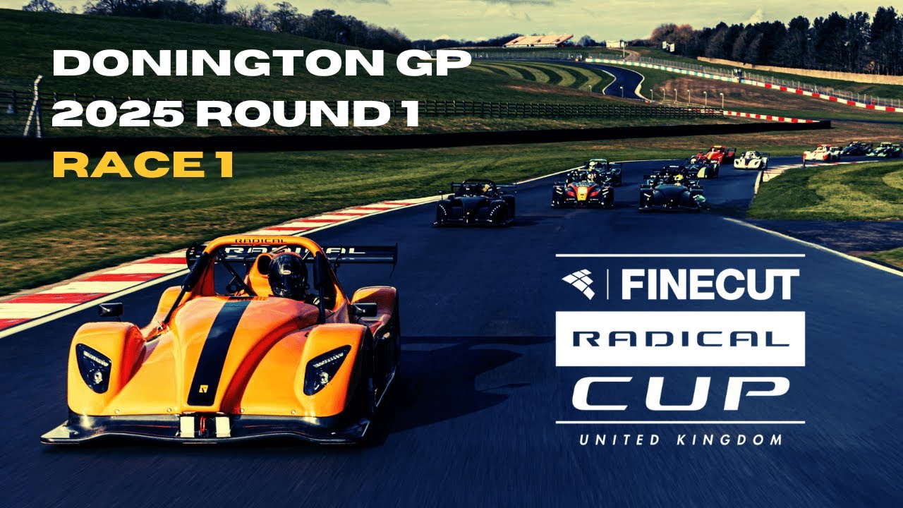 Finecut Radical Cup UK 2025 Round 1 : Donington Park GP // Race 1
