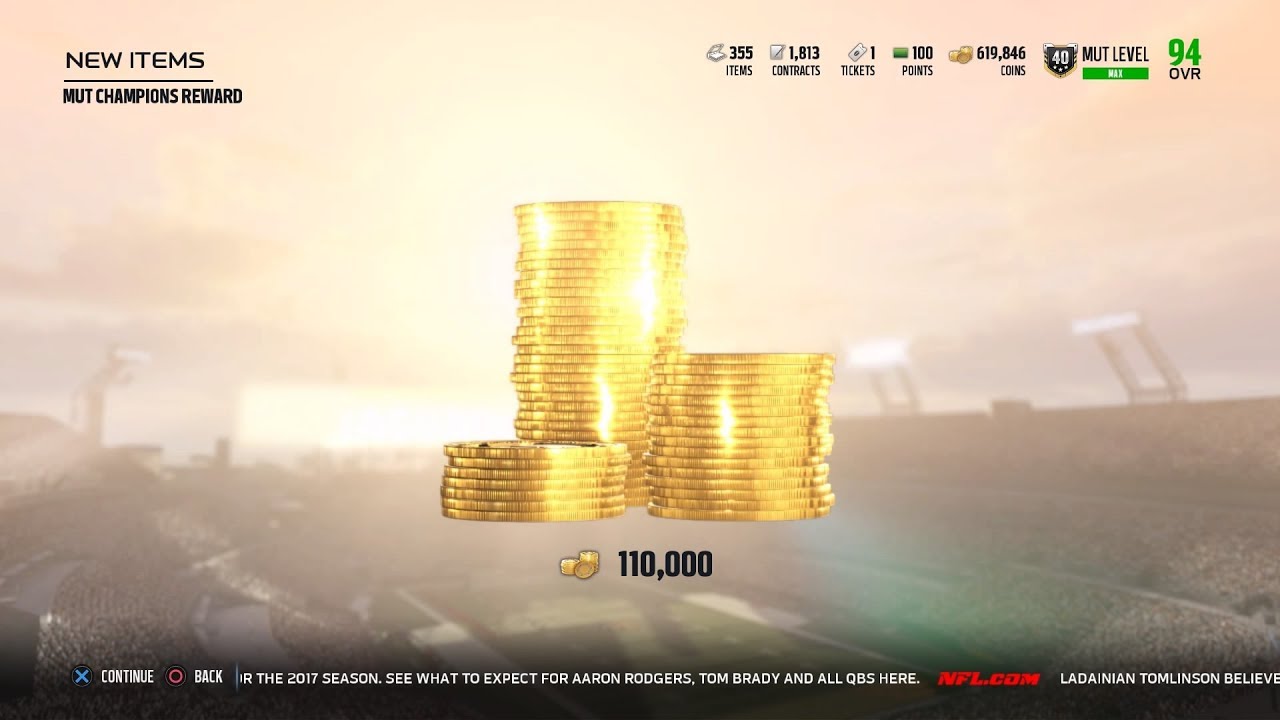 Mut 18 Weekend league Top 100 Rewards (400k Pull)