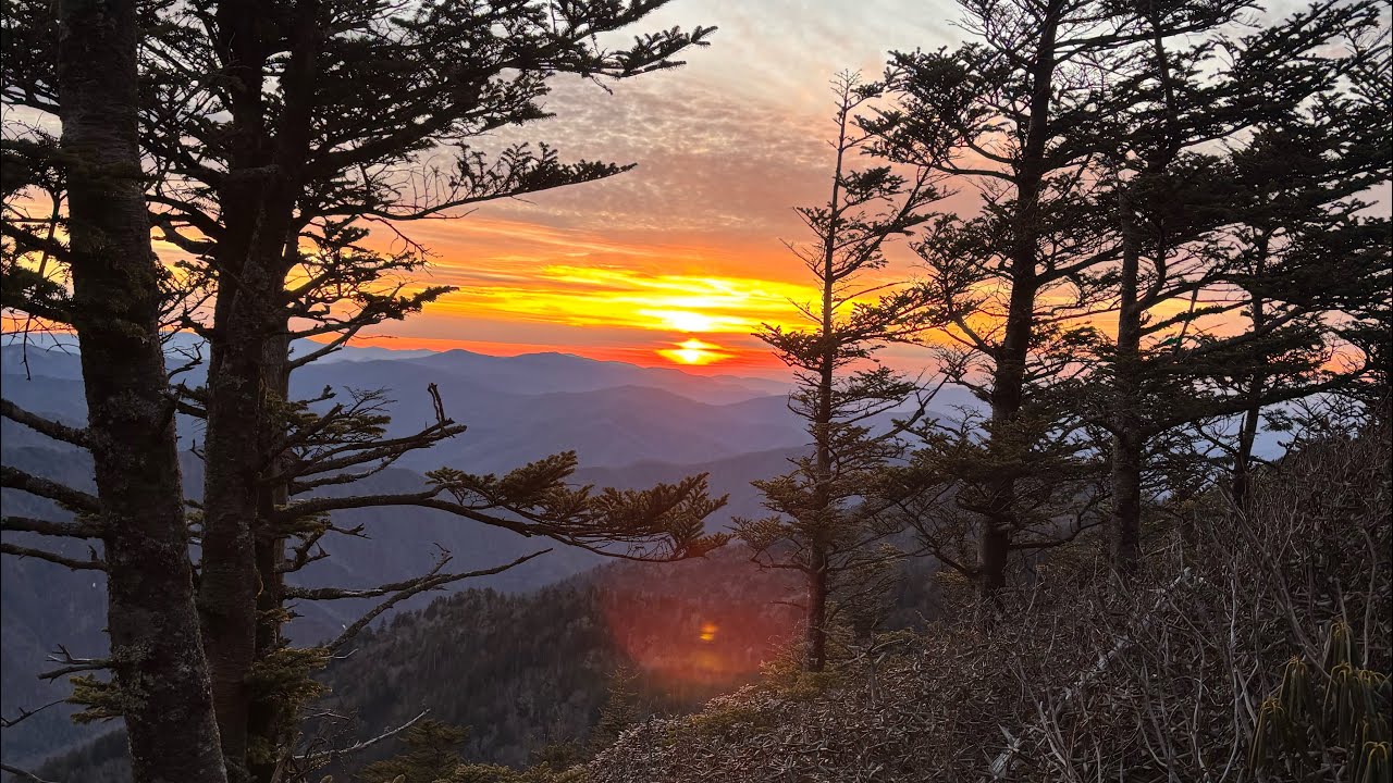 Backpacking to Mt. Le Cont shelter in February 