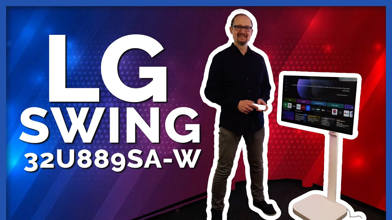LG Swing 32U889SA-W im Test: Rollbares Touch-Display