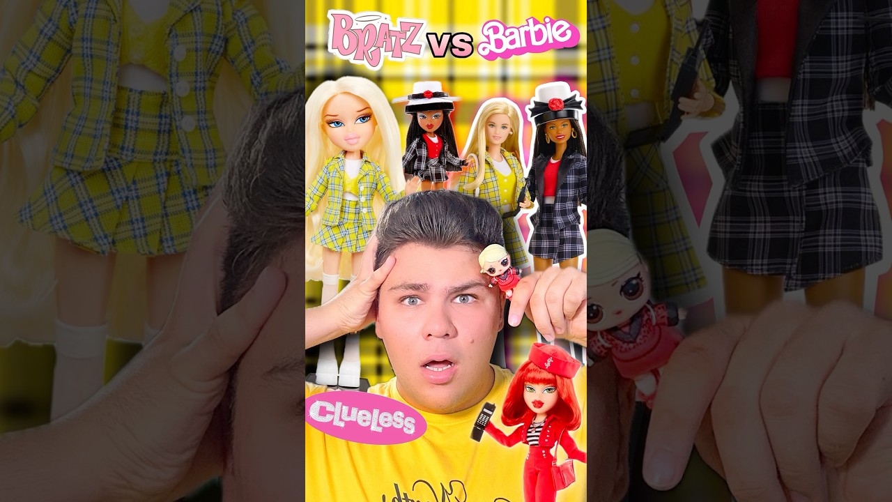 БЕСТОЛКОВЫЕ Братц и Барби ? Clueless Bratz & Barbie #clueless #bratz #barbie #бигаегоров #братц