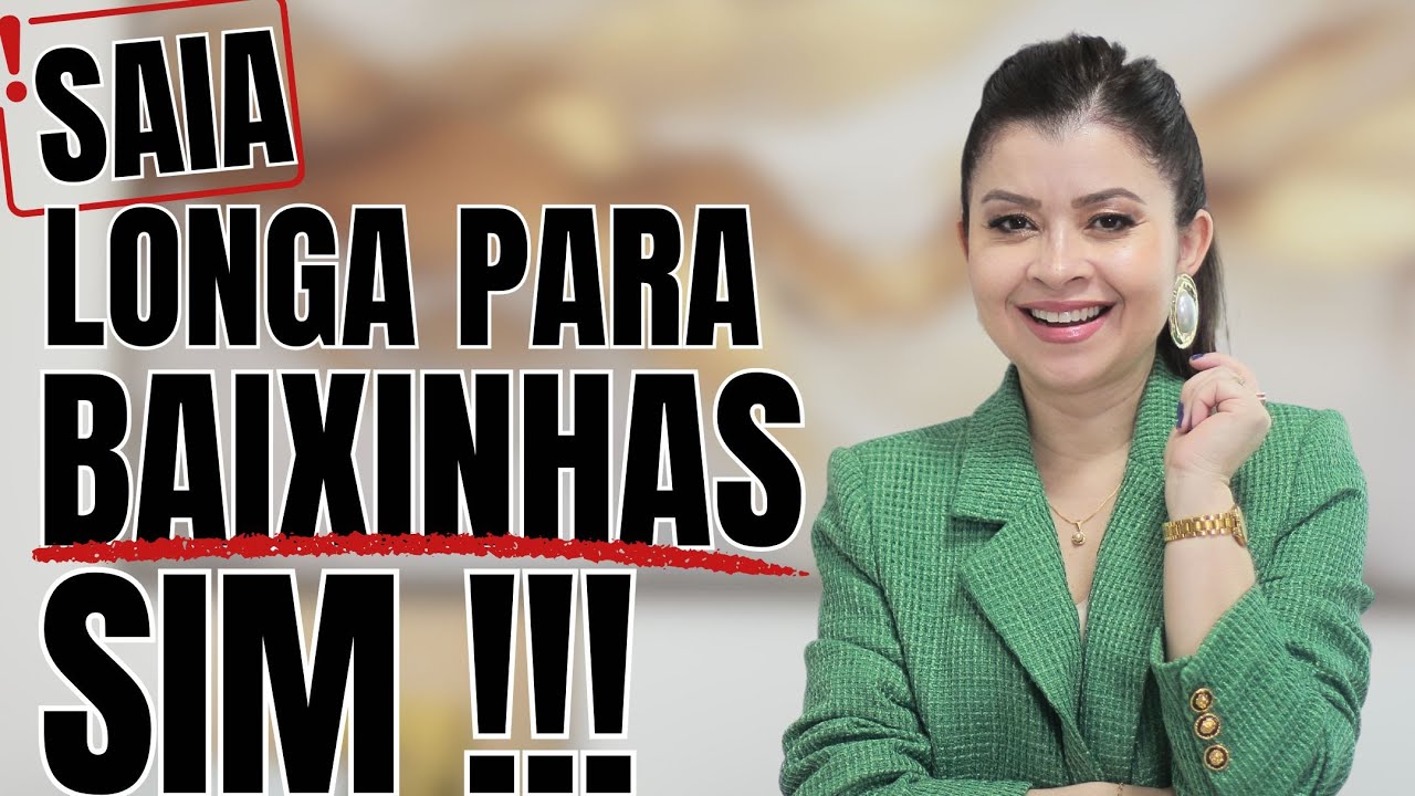 BAIXINHAS, ARRASEM  COM SAIA LONGA EM 2025 *SAIA LONGA PARA BAIXINHAS*  I Lê Oliveira cruz