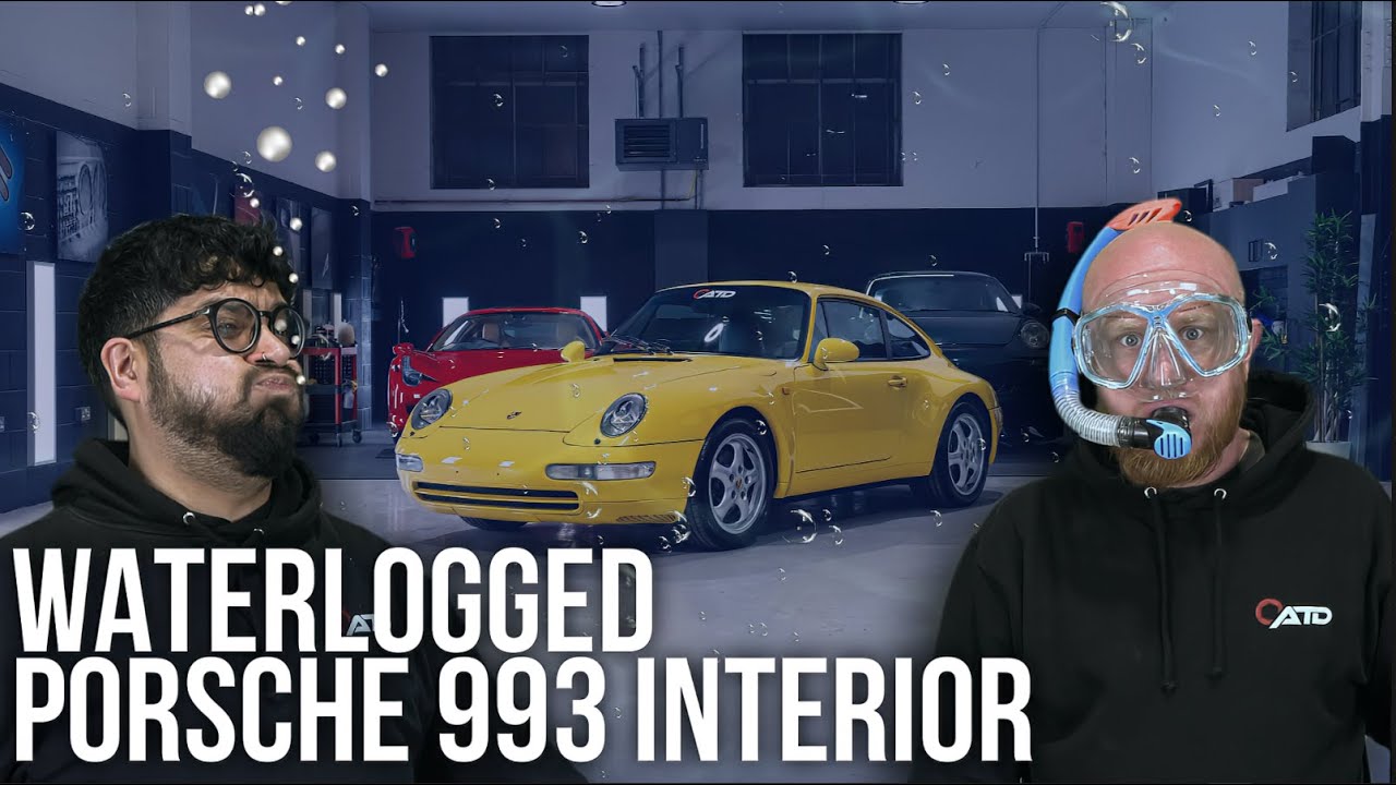 We Restored The Interior On A Waterlogged Porsche 993!