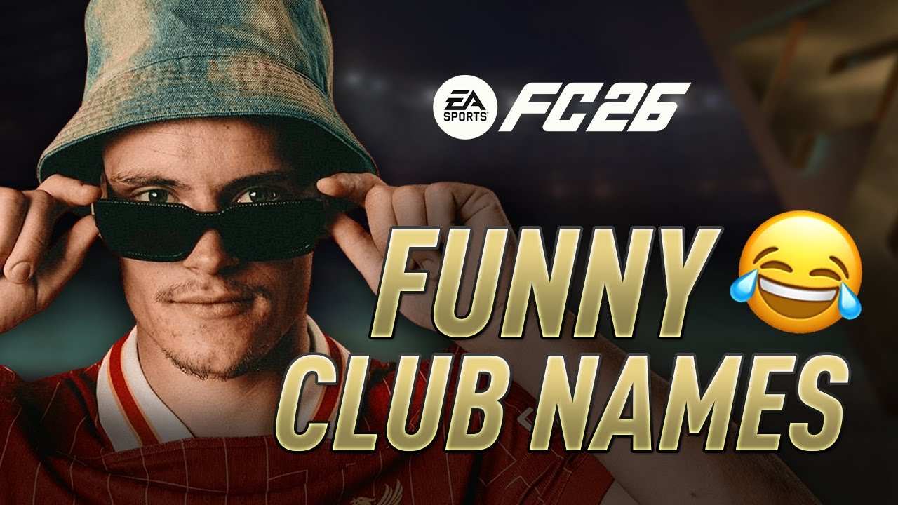 FC26: The BEST NAME for your Ultimate Team!! 100 FUNNY CLUB NAMES 😂