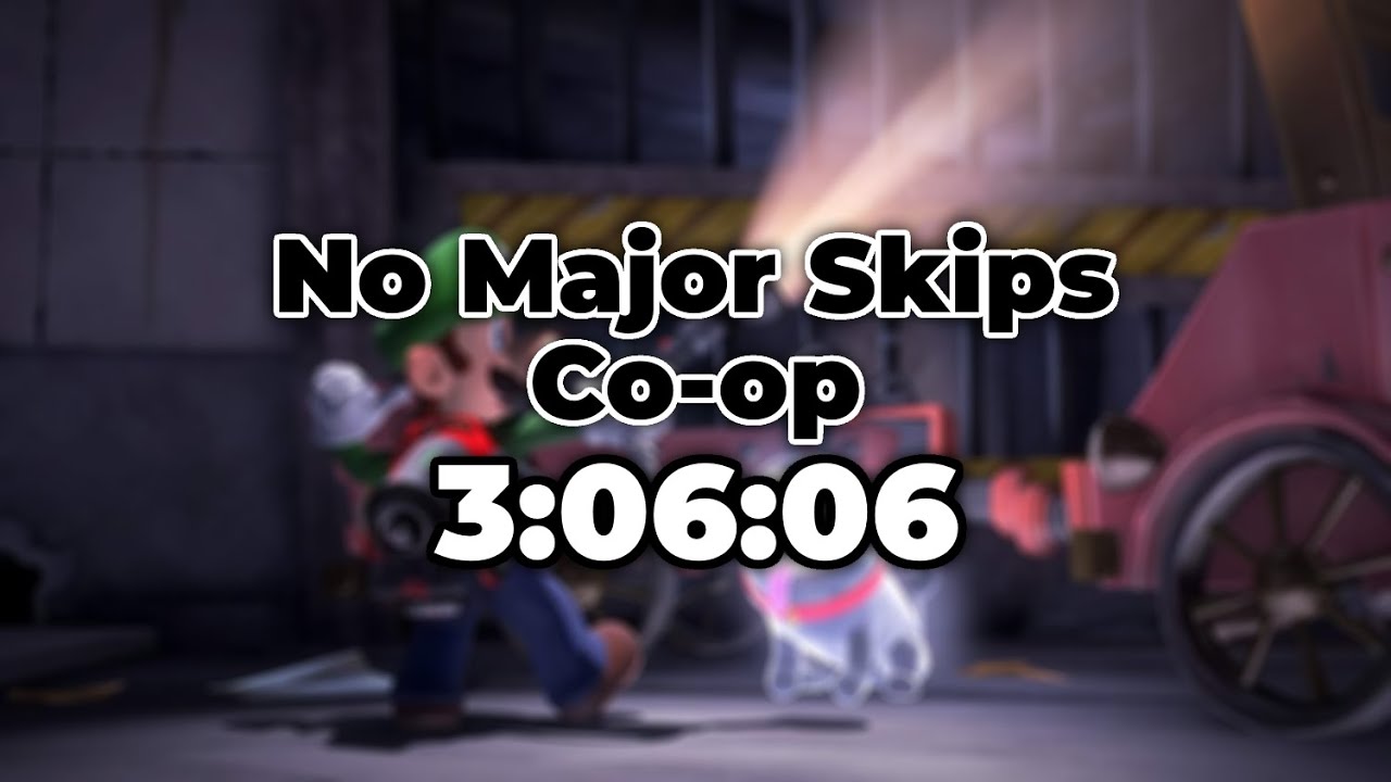 Former PB | Luigi's Mansion 3 No Major Skips Co-op in 3:06:06