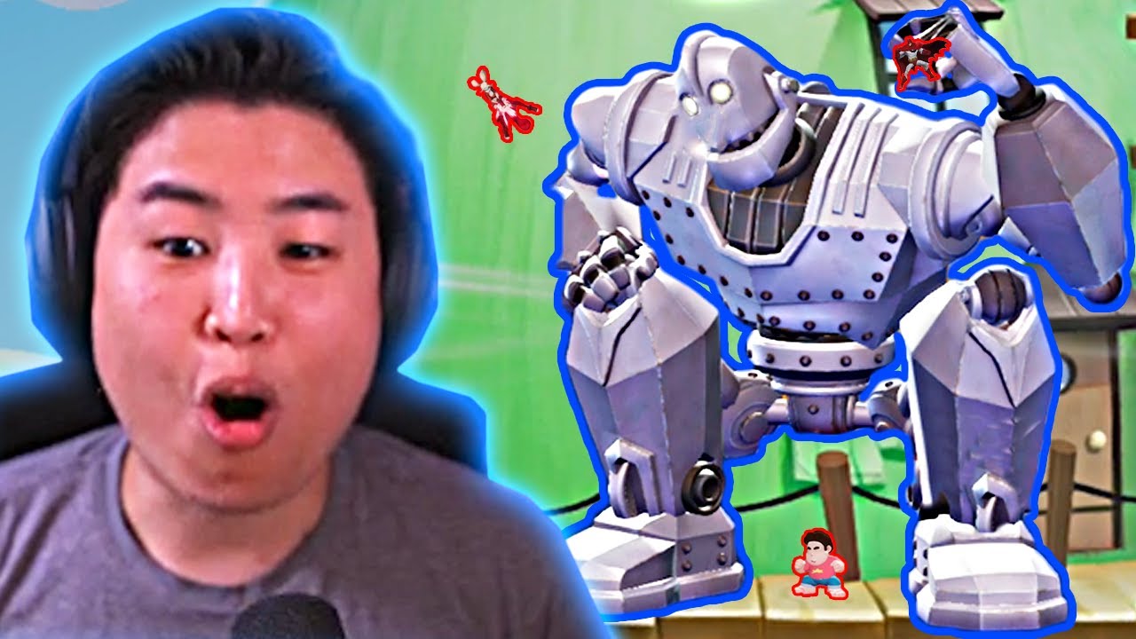 MY FIRST GAMES AS THE IRON GIANT!! [MultiVersus Online]