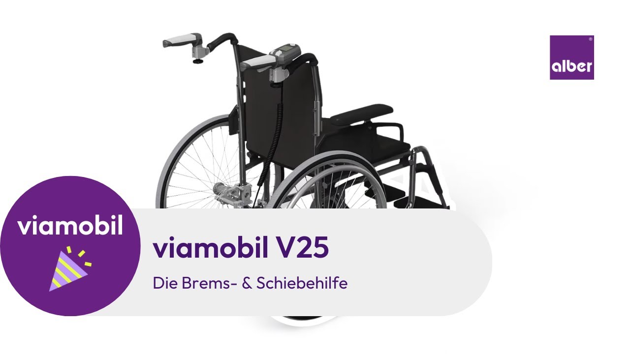 viamobil V25 | Die Schiebe- und Bremshilfe