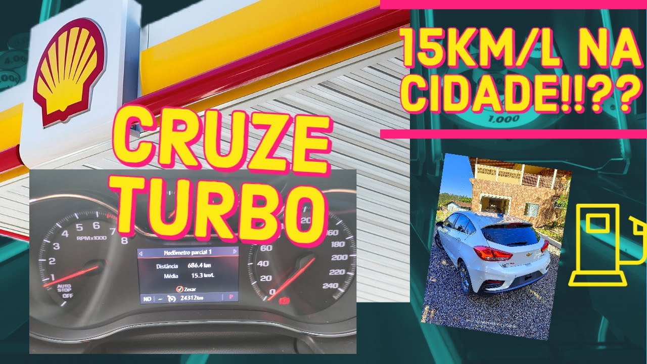 CONSUMO CRUZE PREMIER 1.4 TURBO NO MEU TRAJETO URBANO! + DICAS PARA ECONOMIZAR COMBUSTIVEL!!!