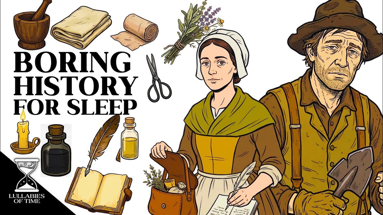The Strange and Slightly Disturbing Daily Life of 1776 America | Boring History for Sleep