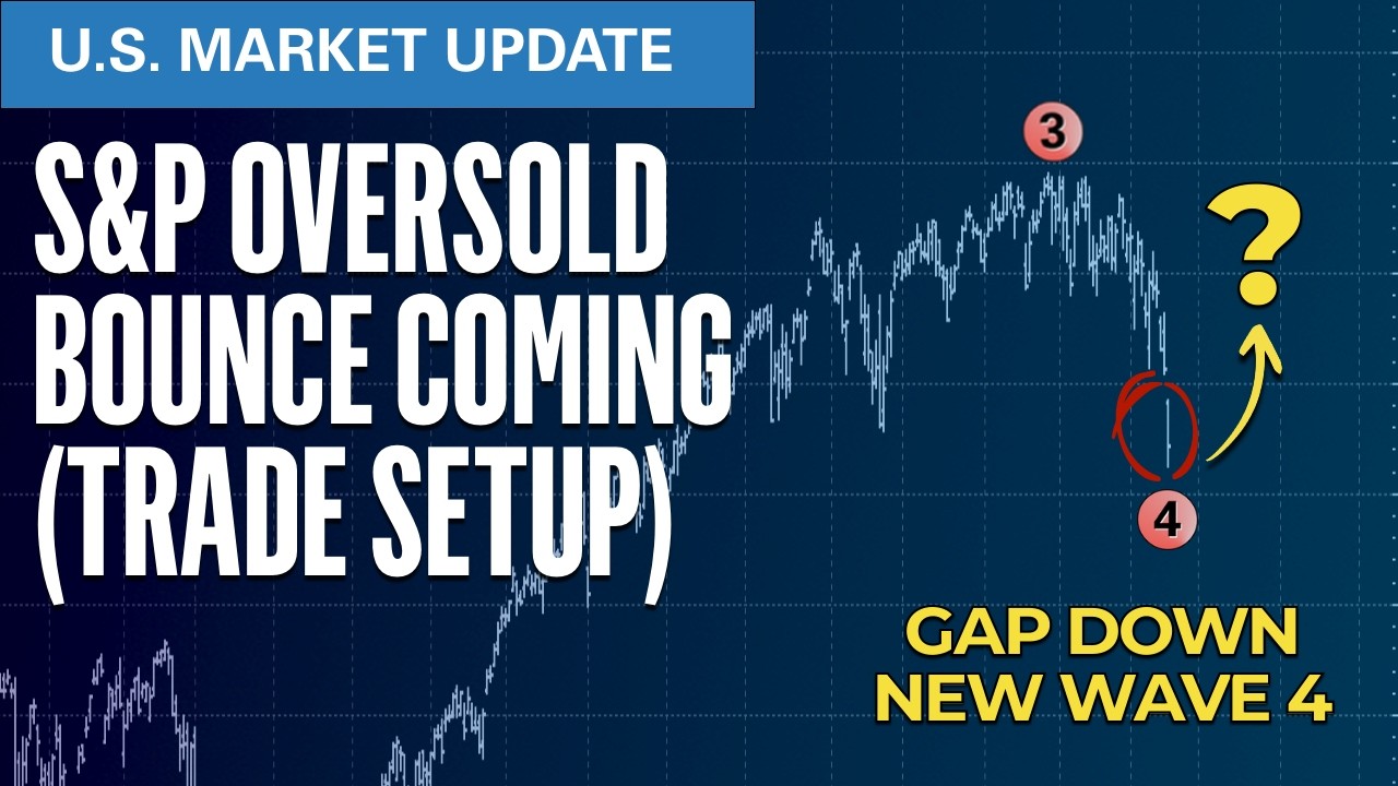 NAILED IT - Called this Drop Weeks Ago ... So What's Next? | Elliott Wave S&P500 Technical Analysis