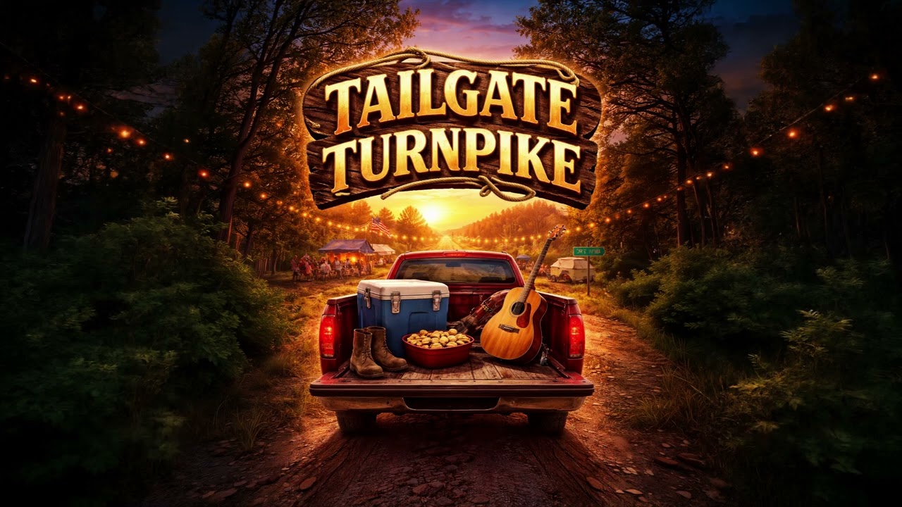 Tailgate Turnpike | Cinematic Country Road Trip Song | Americana Music Video