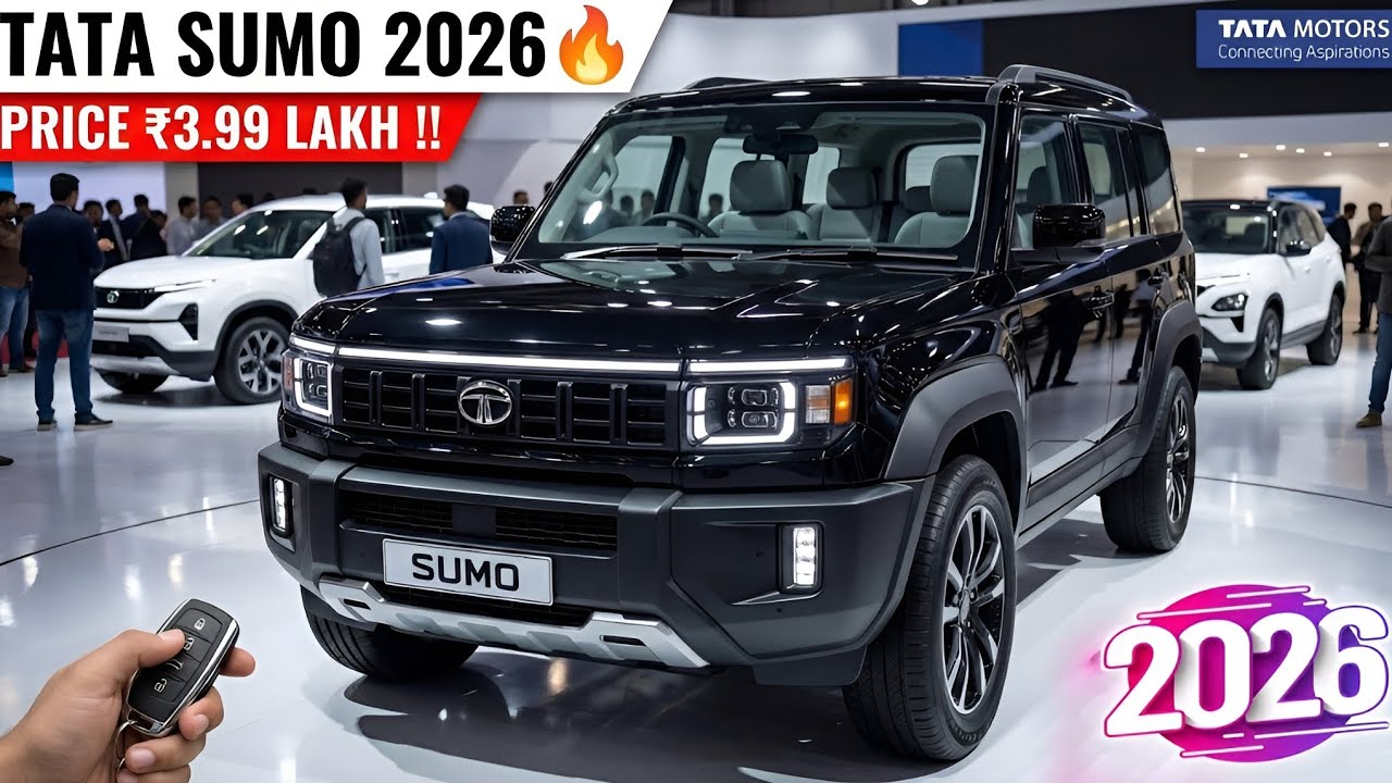 2026 Tata Sumo का नया अवतार! दमदार लुक और शानदार फीचर्स 😲