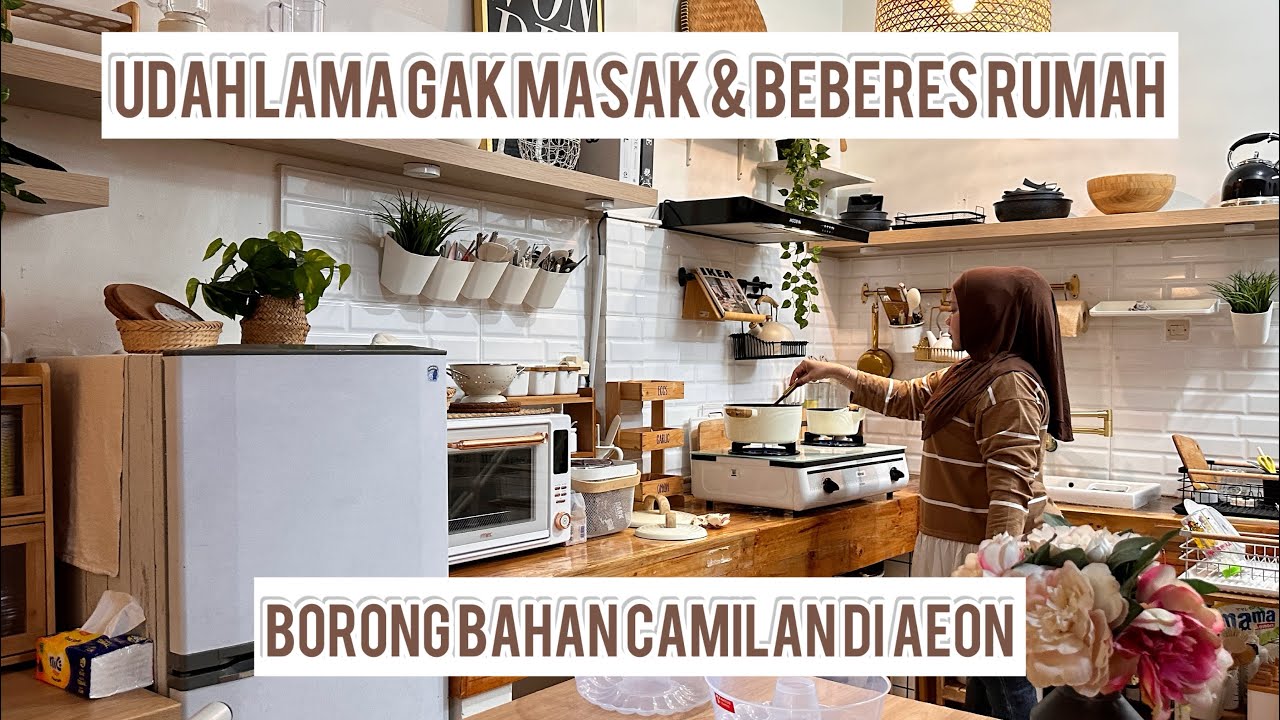 UDAH LAMA GAK MASAK DIDAPUR IMPIAN YA BUN #keluargasederhana #kegiataniburumahtangga #adayinmylife 