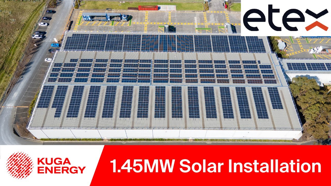1 45MW Solar Installation at ETEX Australia