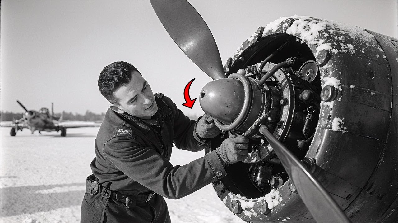 Ein deutscher Mechaniker erfand das Unmögliche – damit die Flugzeuge im Eis starten konnten