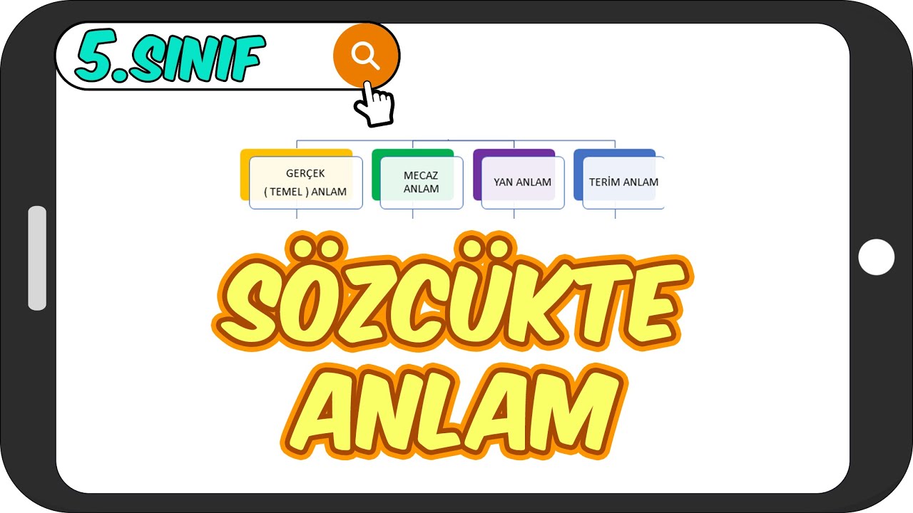 Sözcükte Anlam / Gerçek, Mecaz, Terim, Çok Anlamlılık 📙 5.Sınıf Türkçe #2023