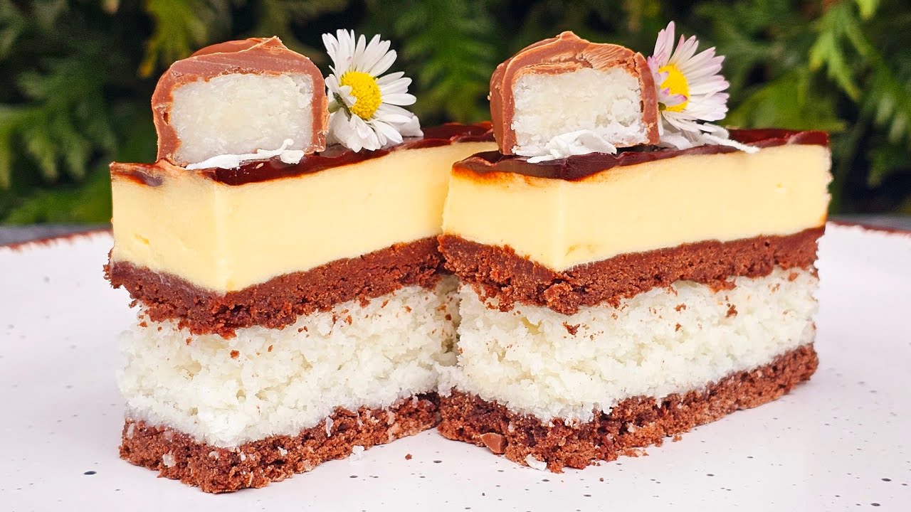 🇺🇦🥥БАУНТІ ЛИСТКОВЕ. КОКОСОВИЙ ТОРТ БАУНТІ. РАЙСЬКА НАСОЛОДА. СМАК ДИТИНСТВА, ПРОСТО ТАНЕ У РОТІ.🥥🇺🇦