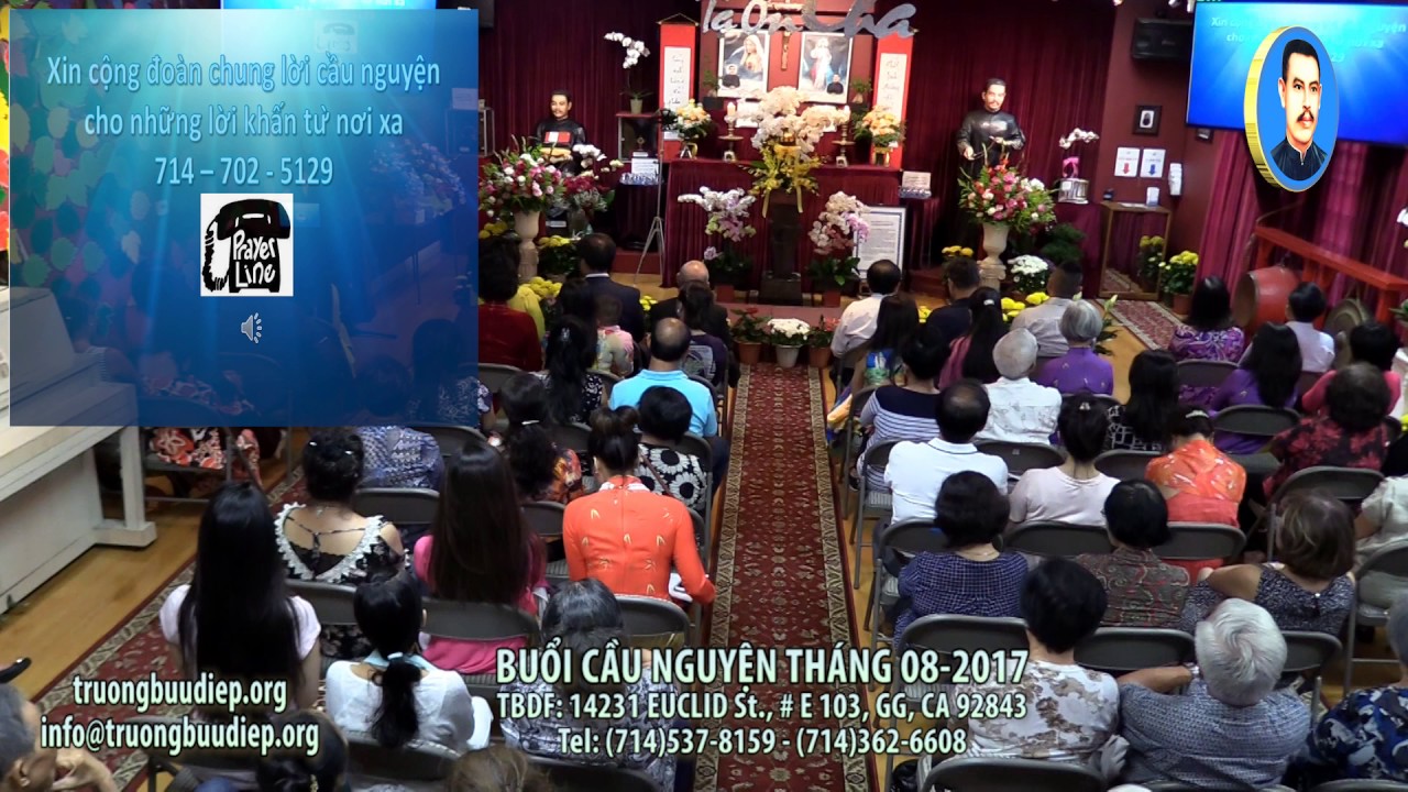 Buổi Cầu Nguyện tháng 8, 2017 - Version 2