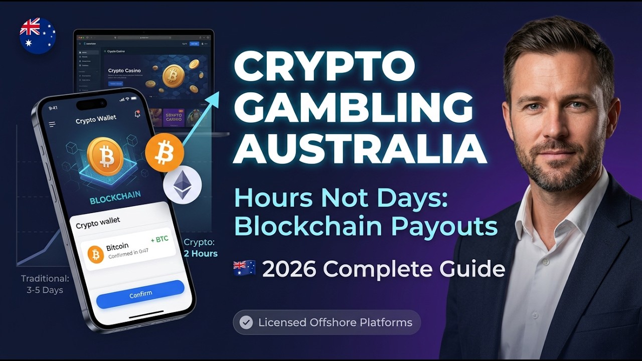 🎰 Crypto Gambling Australia 2026: How It Actually Works 🇦🇺