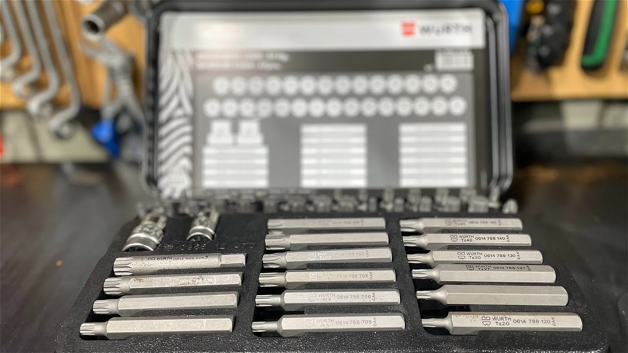 WÜRTH ZEBRA Bit - Mix Set 47 pcs. (BITSORTIMENT 47 - teilig)