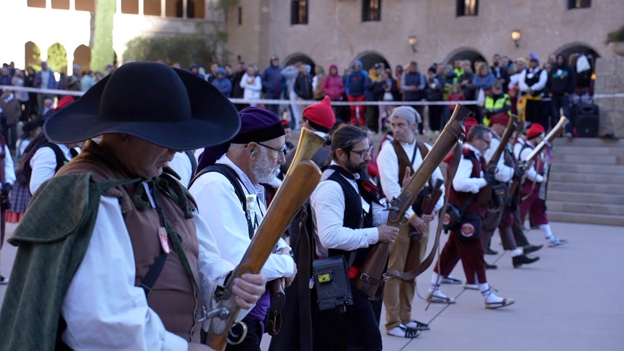 Els trabucaires celebren el 40è aniversari a Montserrat (novembre 2023)