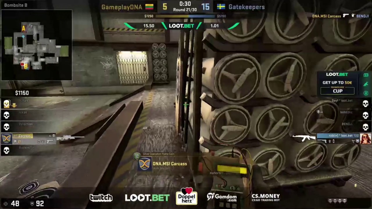Carcass ACE vs Gatekeepers